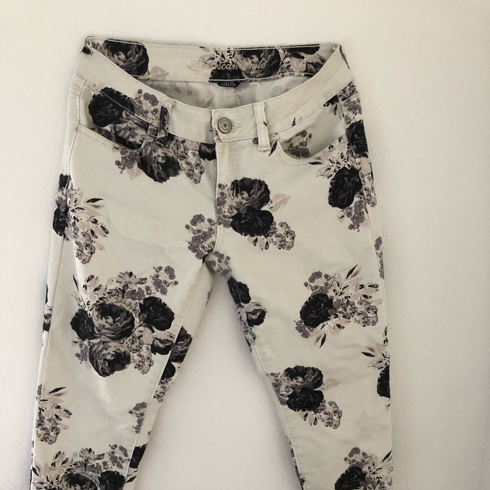 Floral Skinny Jeggings